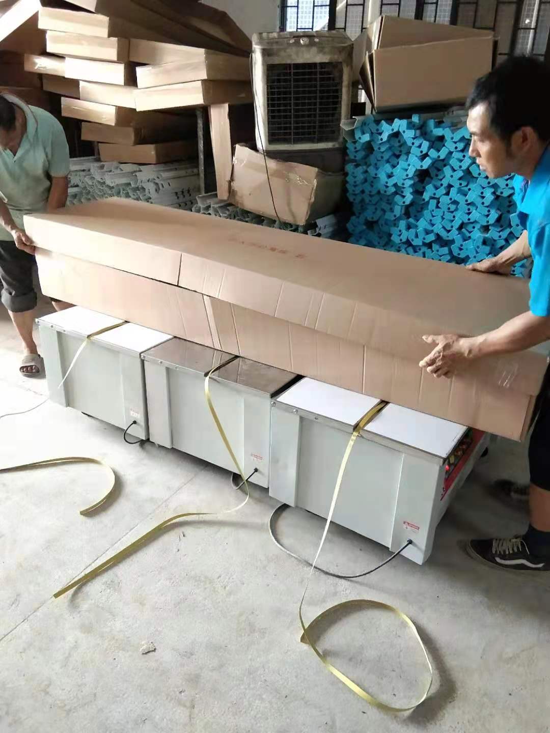 怎樣包裝雙層鐵床出貨？